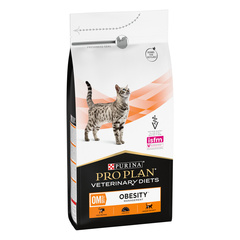 Purina Pro Plan Veterinary Diets OM St/Ox сухой корм для кошек при ожирении 1,5 кг
