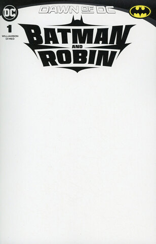 Batman And Robin Vol 3 #1 (Blank Cover)