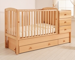 Кровать детская КК-2013-Тм "Тереза маятник" (белый)