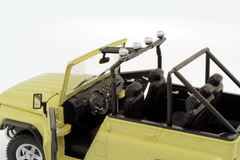 UAZ-Hunter 4x4 2004 open top Autobahn Bauer 1:24