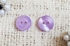 Пуговицы блузочные, d 1,1 см, 2 прокола, сирень