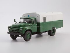 ZIL-130G-AZ paddy wagon green-gray  1:43 Legendary trucks USSR #37