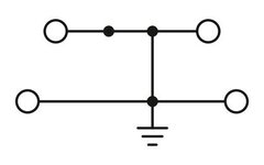 PTTBS 4-PE-Двухъярусная заземляющая клемма