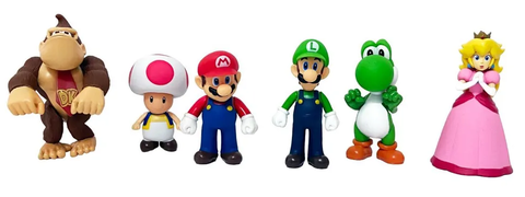 Супер Марио набор фигурок 12 см