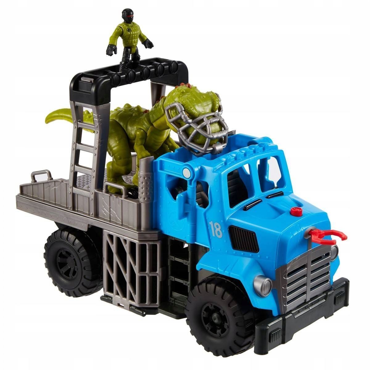 Игровой набор Imaginext Jurassic World - Фигурка динозавра Мир Юрского  периода 3 и Автомобиль-транспортер GVV50 купить в Москве | Доставка по  России.