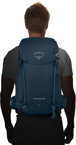 Картинка рюкзак туристический Osprey Skarab 30 Black - 4