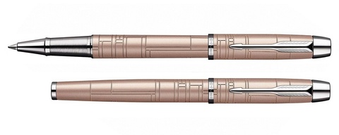 Ручка-роллер Parker IM Premium T222, Pink Lacquer CT  (S0949770)