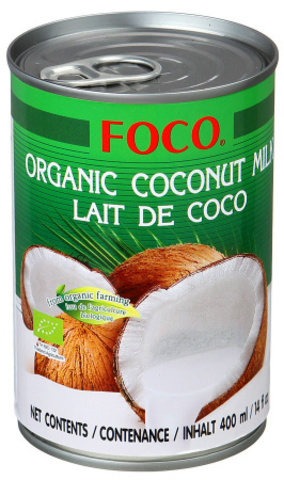 Органическое кокосовое молоко 