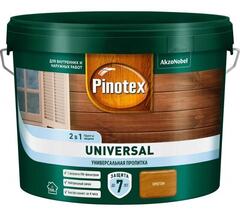 Пропитка защитная для дерева Pinotex Universal 2 в 1 орегон 9 л