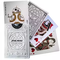 Игральные карты Bicycle Star Wars Silver (белая колода)
