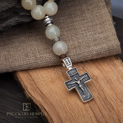 Четки из медового нефрита православные. 10мм