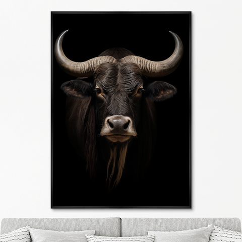 ArtNoMore - Репродукция картины на холсте Young Yaks, No 1, 2024г.