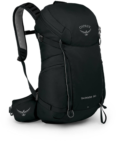 Картинка рюкзак туристический Osprey Skarab 30 Black - 1