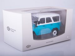 UAZ-31514 blue-white 1:18 Start Scale Models (SSM)