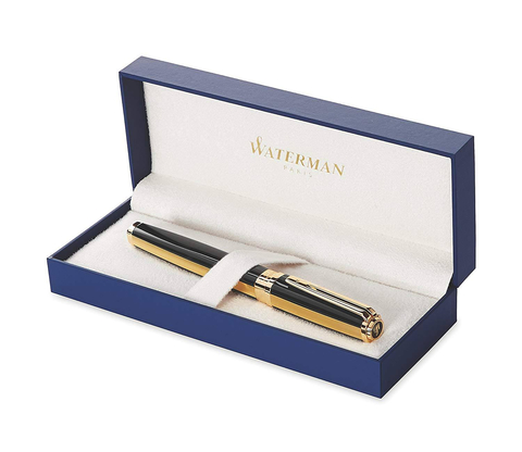 Ручка-роллер Waterman Exception Night & Day Gold Black GT (S0636910)