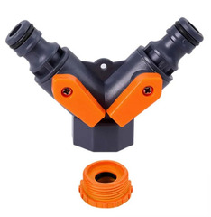 Разветвитель на кран, 2 канальный Belamos (Беламос)