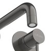 Cezares RELAX-BLI2-1-GM-W0 RELAX-BLI2-1-GM-W0 Смеситель для раковины встраиваемый с внутренней частью, без донного клапана, оружейная сталь