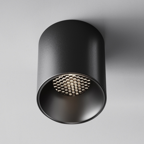 Накладной светодиодный светильник Maytoni Alfa LED C064CL-12W4K-RD-B