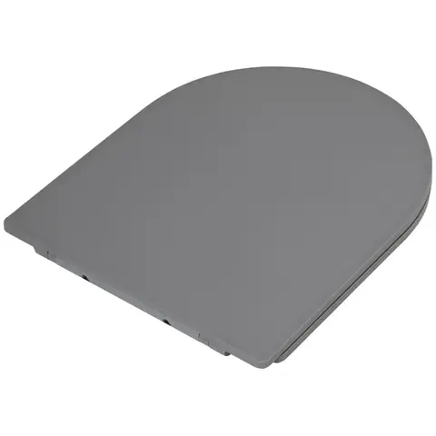 BelBagno BB062SC-GR Сиденье дюропласт, soft close, металлическое крепление, серое матовое
