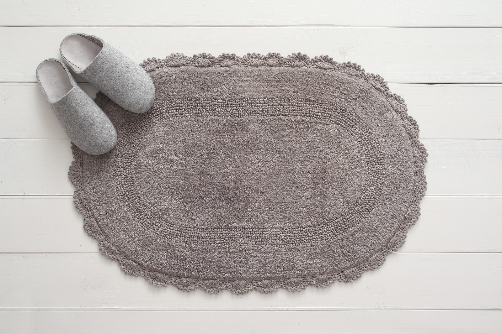 Коврик Pavia Sitara Mat 50x80 Серый