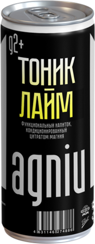 Напиток МАГНИУМ Sleek Тоник-Лайм газ. 0.33л ж/б
