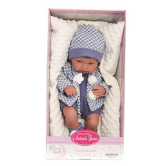 Munecas Antonio Juan Пупс Анжело в голубом, 42 см. (50035)