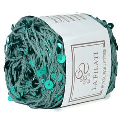 Пряжа La Filati Royal Paillettes (168)