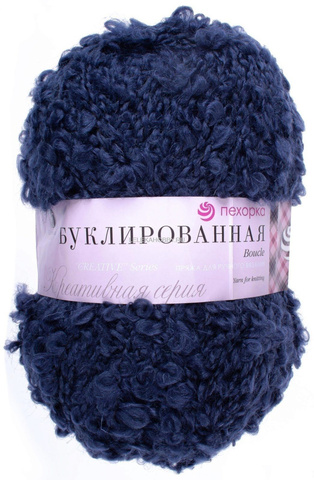 Пехорка Буклированная 156 индиго