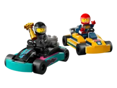 Конструктор LEGO City 60400 Гоночные картинг-кары и водители