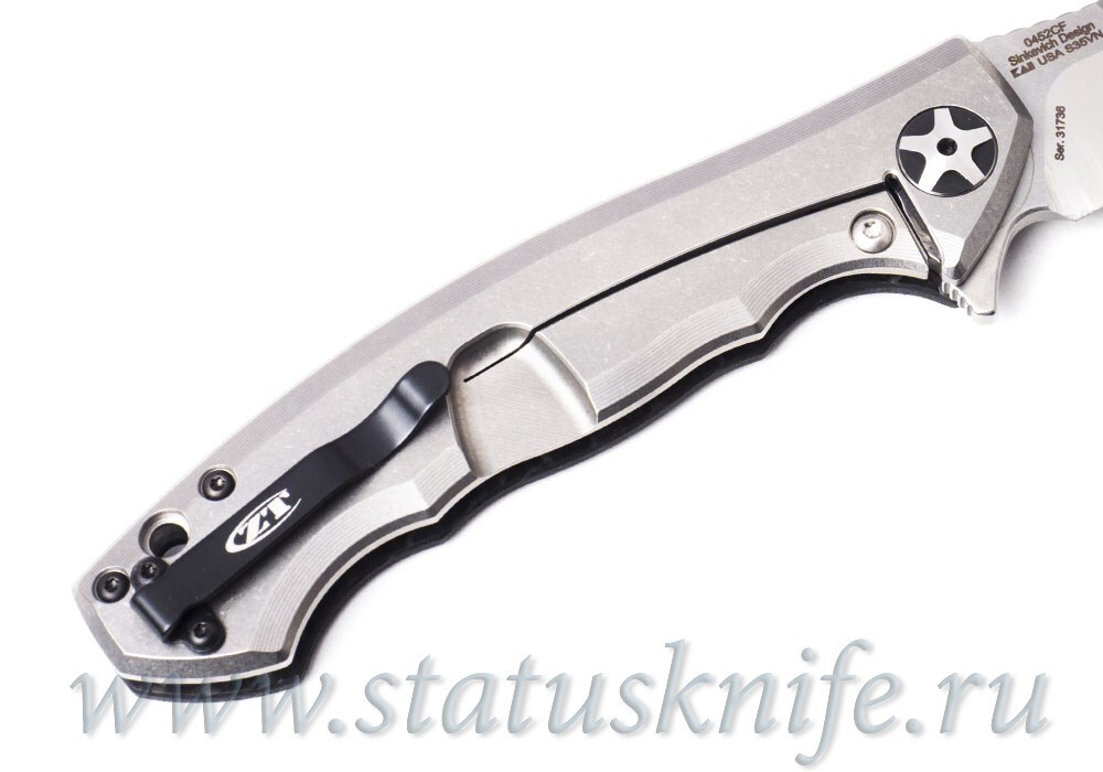 Нож Zero Tolerance 0452CF S35VN Sinkevich