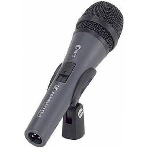Sennheiser E 835-S - Динамический вокальный микрофон с выключателем, кардиоида