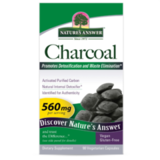 Активированный уголь, Nature's Answer Charcoal Activated, 90 вег капсул 3