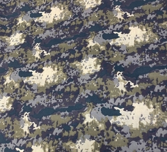 Ткань сорочечная Тиси 120 г/м2, ш. 150 см, чёрный мох