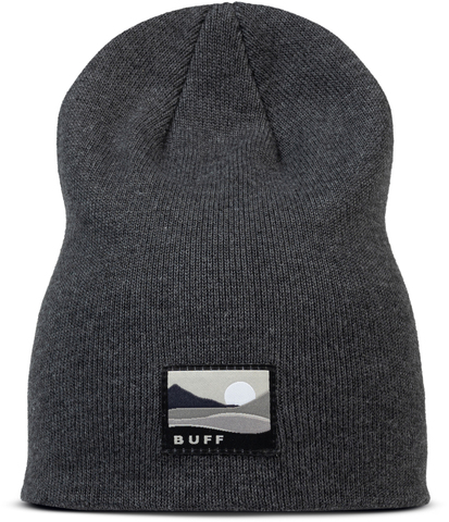 Картинка шапка вязаная Buff Knitted Lilon Long Grey Heather - 1