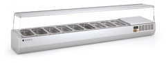Витрина холодильная Coreco EI 1/3-180 для ингредиентов  7*GN1/3 -150 мм