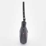 Сумка Саломея 328 македония серый + черный