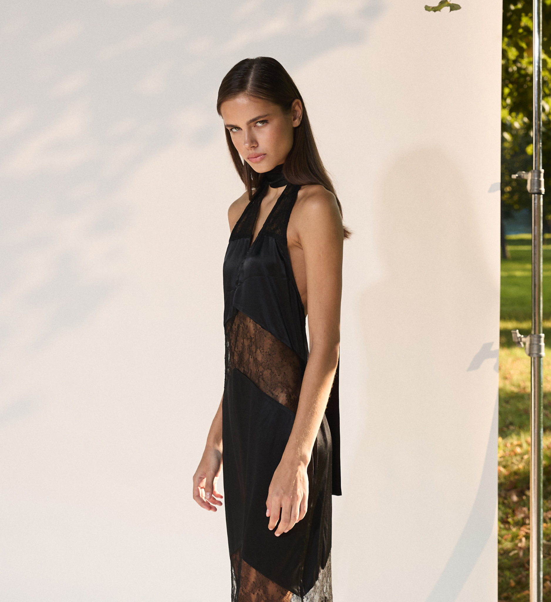 Платье из шелка SOLSTISS