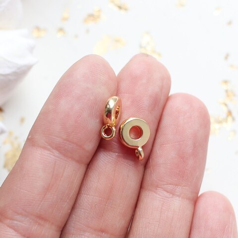 УЦЕНКА!!! Бейл, держатель для кулонов, 8*2 мм, У034