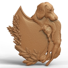 Силиконовый молд № 0316 рамка охотничья