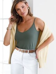 Топ из премиального хлопка с эластаном  D43.225 (121241)