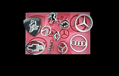 Силиконовый молд Логотипы