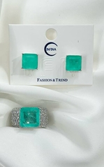 komplekt-kolco-sergi-s-kvadratnymi-vstavkami