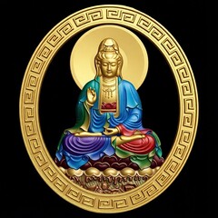 Силиконовый молд камея в оправе 