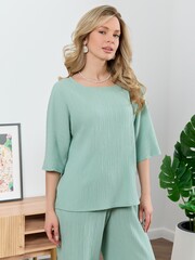 Блузка Сиеста-6 Виотекс СВЕТЛО-ЗЕЛЕНЫЙ