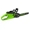 Цепная пила аккумуляторная Greenworks GD40CS20X, 40V, 40 см, 2000 Вт, бесщеточная,  c 1хАКБ 8 Ач и ЗУ (2008807UH) — фото 3