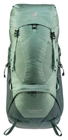 Картинка рюкзак туристический Deuter Aircontact Lite 45+10 SL aloe-forest - 8