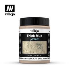 THICK MUD TEXTURES 810-200ML. LIGHT BROWN MUD
