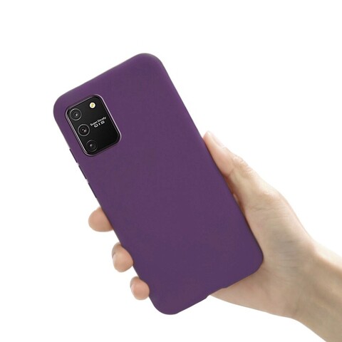 Силиконовый чехол Silicone Cover для Samsung Galaxy S10 Lite 2020 (Сливовый)