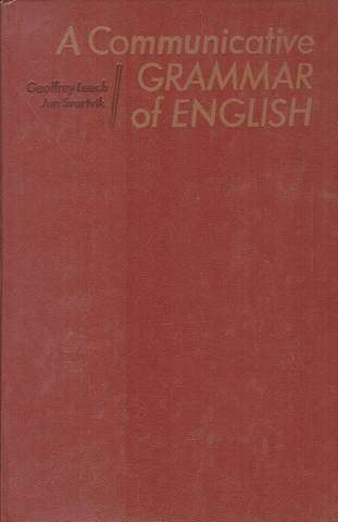A Communicative Grammar of English. Коммуникативная грамматика английского языка