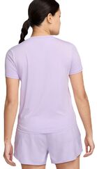 Женская теннисная футболка Nike Dri-Fit One Classic Top - lilac bloom/black